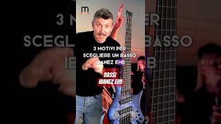 I bassi elettrici futuristici Ibanez EHB ergonomici e versatili bassist demo [upl. by Avner942]