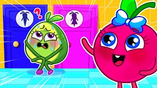 Which Restroom Should Avocado Baby Go To 🚽 Potty Training With Pit amp Penny [upl. by Coco787]