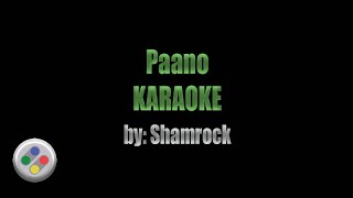 Shamrock Paano Karaoke [upl. by Aggie]