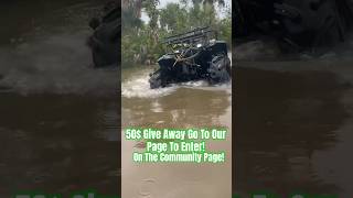 Honda Fourtrax 300 Crosses River offroad automobile deep honda compound like subscribe [upl. by Immas]