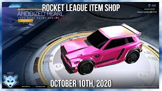 Rocket League Item Shop VERY RARE Anodized Pearl Paint Finish October 10th 2020 [upl. by Ferdinande141]