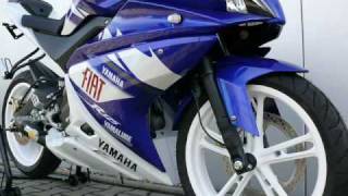 Yamaha YZF R 125 Serie amp Tuning 2010 Brainos [upl. by Butcher]