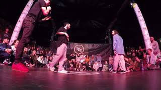 Jasiek Co Jest vs Dawid Mykietyszyn hip hop 1vs1 SDS 2018 [upl. by Onitnatsnoc518]