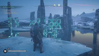 Assassins Creed Valhalla  Aescforda Stones Standing Stones Mystery Snotinghamscire [upl. by Sinnoda]