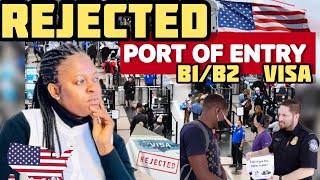 USA Port of Entry Questions for B1B2 TouristBusiness Visa Holders 2024  Pattys Isle [upl. by Ezmeralda]