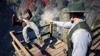 Red Dead Redemption 2 4K 60FPS  Funny amp Brutal Moments Vol 158 Euphoria Ragdolls [upl. by Kelam182]