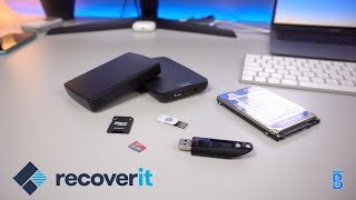 Gelöschte Daten Wiederherstellen mit Recoverit Windows amp Mac SD Karten amp USB  touchbenny [upl. by Maurizia235]