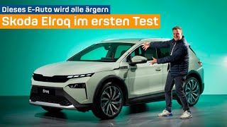 Dieses EAuto ärgert VW Seat und sogar Tesla Škoda Elroq im Test [upl. by Wiseman403]