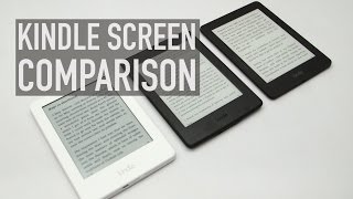 Best Kindle Which is the best ereader for you Kindle Vs Paperwhite Vs Voyage [upl. by Hallett]