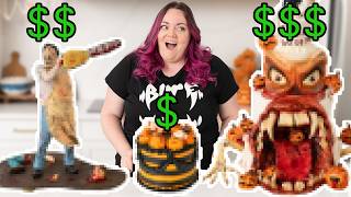 I Paid 3 Bakeries 1500 to make insane Halloween Cakes [upl. by Leonidas]