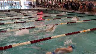 2024 WR Timken JV Championships Boys 100 Backstroke JR Nathan Smithberger  11062 6th [upl. by Lai]