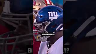 Enforcer or Bully nfl williams enforcer 49ers menace shorts viralvideo [upl. by Aietal954]