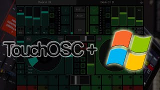 Setting up TouchOSC in Windows 10 [upl. by Reifinnej]