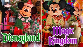 Christmas Parades at Disneyland and Walt Disney World 2024 4K POV [upl. by Massie652]