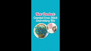 Cross Stitch Embroidery Kits [upl. by Nimsaj]