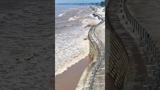 Incredible Qiantang River Tide Natures Power Unleashed BeautifulTide [upl. by Leuamme]