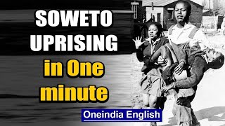 June 16 is Day of the African Child in memory of Soweto Uprising explained in One minute  Oneindia [upl. by Jopa753]