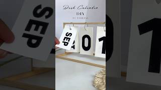 DIY Desk Calendar tutorial  Art beats [upl. by Flessel]