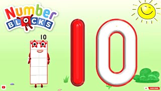 Numberblocks World App  Meet Numberblocks Ten  Number Tracing 10  Fun Educational Game [upl. by Borchers268]