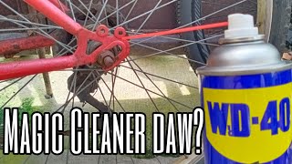 Magic Cleaner WD40  Rust Remover  Effective baWD40 howtoremoverust bikecleaner best cleaner [upl. by Alekehs]