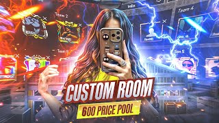 ⭐️ CLASSIC quot PRIZEPOOL quot CUSTOM 1v1 TDM ROOMS ⭐️ BGMI LIVE GIRL GAMER bgmilive girlgamerbgmi [upl. by Karel]