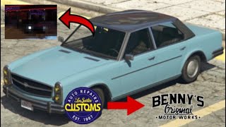 Car Tuning 71  Benefactor Glendale Aufrüstung GTA Online DeutschGerman PS5 [upl. by Cresa]