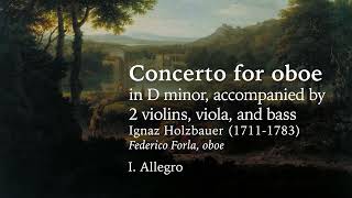 Ignaz Holzbauer 17111783 Oboe Concerto in D minor I Allegro [upl. by Efi]