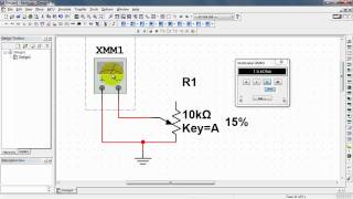 NI Multisim Linear potentiometer [upl. by Janus]