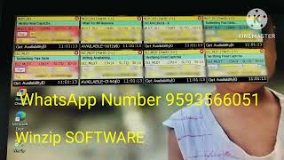 WinZip Software live booking today  best tatkal Software 2024  tatkal gadar bts nexus [upl. by Sherrill]