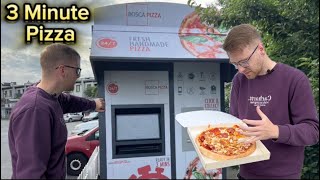 Dublin’s First PIZZA VENDING MACHINE [upl. by Alakam]