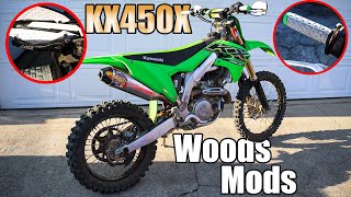 Turning the KX450X into the ULTIMATE Woods Bike G2 Powerlever amp More [upl. by Boswall219]