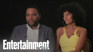 Blackish Tracee Ellis Ross amp Anthony Anderson On Bows Pregnancy amp More  Entertainment Weekly [upl. by Mathilda]