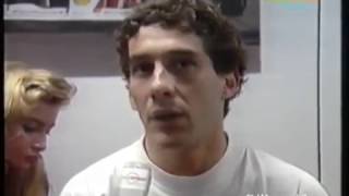 Formula One 1992 Ayrton Senna Interview on Mansell retirement [upl. by Argile]