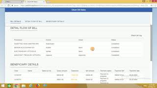 HOW TO CHECK BILL STATUS IN CFMS SITE [upl. by Naik58]