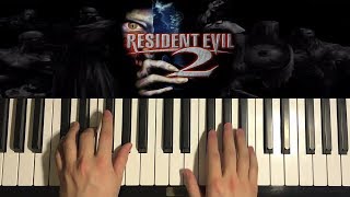 HOW TO PLAY  Resident Evil 2  Save Room Theme Piano Tutorial Lesson [upl. by Arrad688]