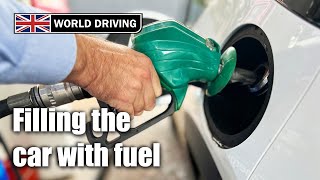 How To Fill Up a Car with Fuel petrol  diesel UK [upl. by Estrin]