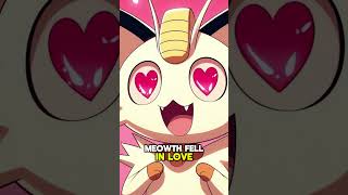 Why Can Meowth Talk in Pokemon pokemon teamrocket pokemongame meowth shorts [upl. by Lindberg85]