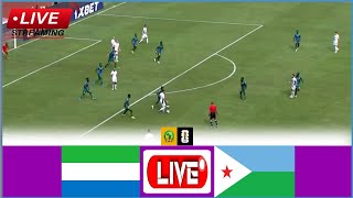 🔴Live Match Sierra Leone vs Djibouti  Today Streaming World Cup CAF Qualifiers2026 Full Analysis [upl. by Tati]