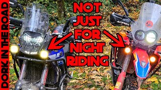 Why You NEED Auxiliary Lights on Your Motorcycle [upl. by Demetri922]