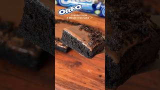 Oreo cake in the microwave 5 ingredients🍫🤤 See description for recipe 👇oreocake oreocookies cake [upl. by Moscow775]