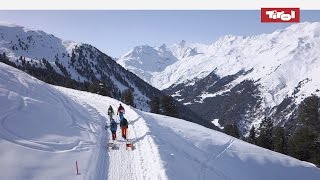 Rodeln und Schlittenfahren in Tirol Österreich ⛷ [upl. by Neahs456]