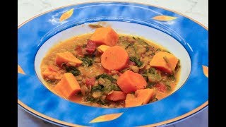 Linsen Curry  Vegan  indisch  lecker [upl. by Ynatil]