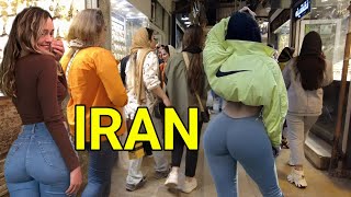 🔥IRAN 🇮🇷 iranian life 2024  people in the busiest street in Shiraz IRAN grand bazaar ایران [upl. by Kcerb]