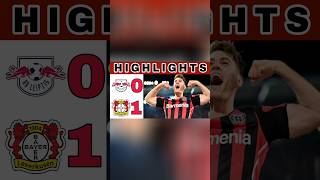 RB Leipzig vs Bayer Leverkusen  Highlights and Goals Bundesliga  Liga Jerman  Germany  2024 [upl. by Aicilaf982]