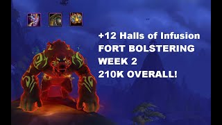 12 Halls of Infusion  Guardian Druid PoV  Fort Bolstering made easy [upl. by Nnylylloh271]