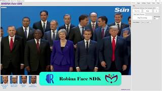 Robina Face Recognition SDK Test [upl. by Eduard]