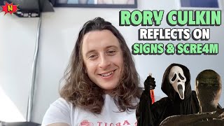 Rory Culkin Dishes On Starring In Signs Scream 4 amp 5lbs Of Pressure [upl. by Scibert826]