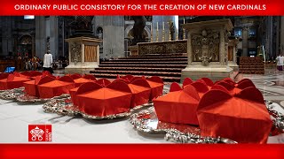 December 7 2024 Ordinary Public Consistory  Pope Francis [upl. by Klaus]