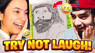 Try Not To Laugh Challenge vs My Sister Punch Edition [upl. by Margalit]