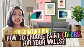 How to Choose Paint Colors for Your Walls  Where to buy Custom Paint in the Philippines  Elle Uy [upl. by Otreblanauj]